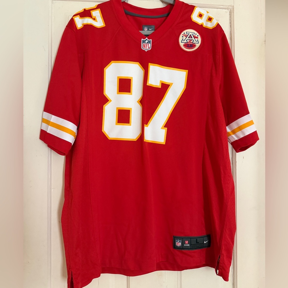 Travis Kelce Men’s Kansas City Chiefs Jersey L